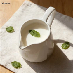 300ml White Ceramic Creamer 300ml White Ceramic Creamer